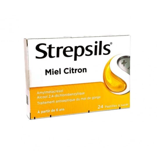 STREPSILS MIEL CITRON PAST 24 — Pharmacie Le pallec