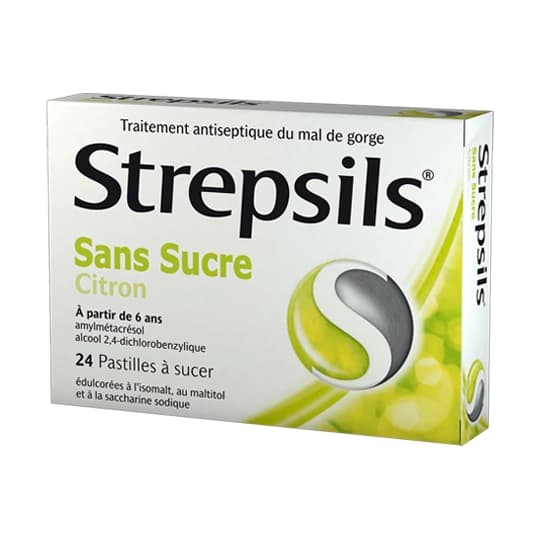 STREPSILS CITRON S/S PAST 24 — Pharmacie Erlon