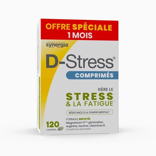 SYNERGIA D-STRESS JOUR&NUIT CPR 60 — Pharmacie grande armée Marseille