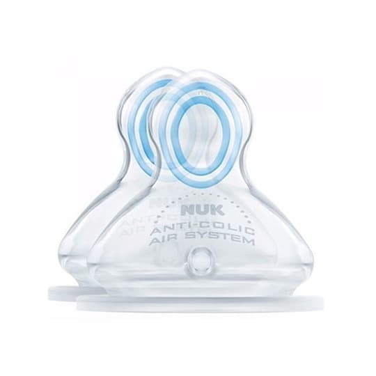 Nuk tetine silicone physio air system t2 lait x2 — Pharmacie Pharmavance Paris 9 Rochechouart