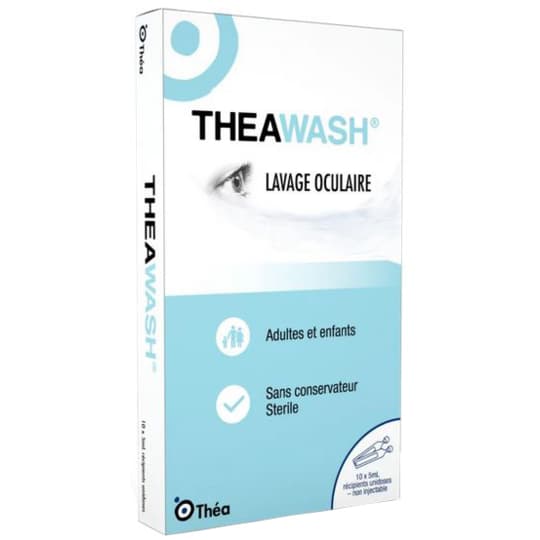 THEAWASH LAVAGE OCULAIRE UNIDOS 10 — Pharmacie Pré Saint Gervais