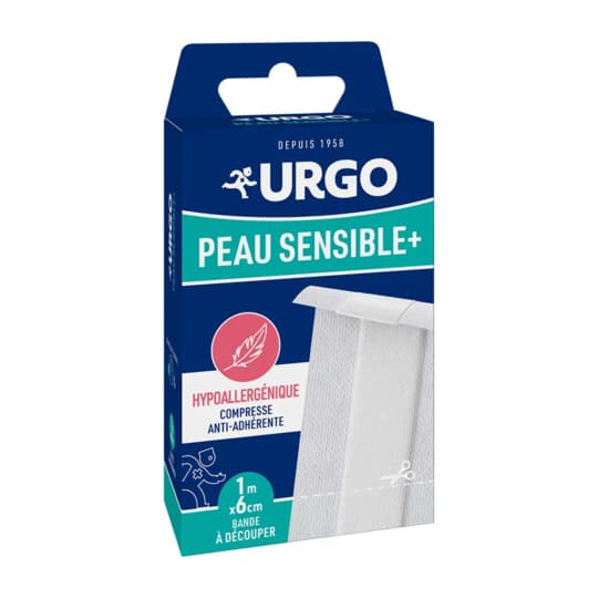 URGO PEAU SENS+ BDE DECOUP 1CMX6CM