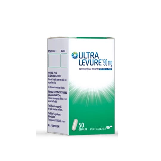 ULTRA LEVURE 50MG GELULE 50 — Pharmacie Guy Môquet