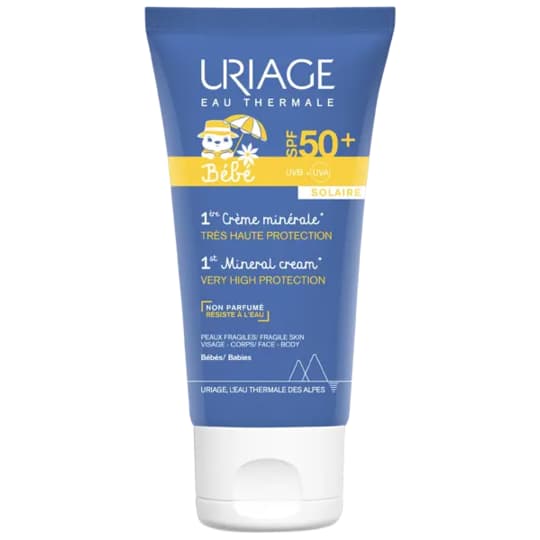 URIAGE BEBE 1ERE CR MIN SPF50 50ML — Grande Pharmacie Lazare Carnot 7j/7