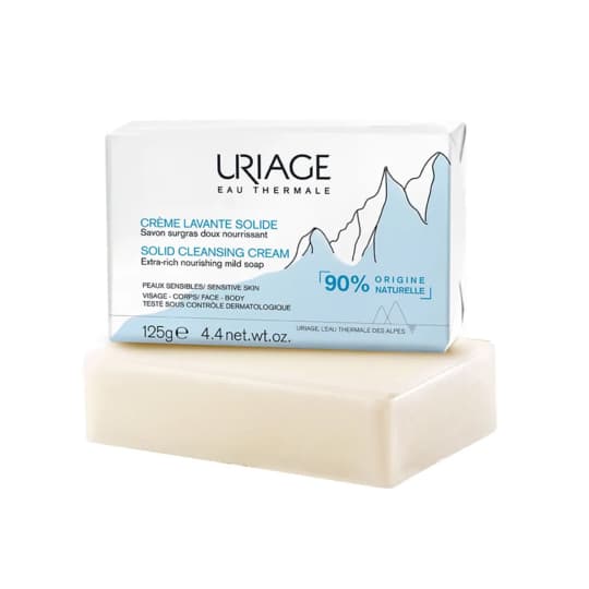 URIAGE CR LAVANTE SOLIDE 125G — Pharmacie du Vieux Montreuil
