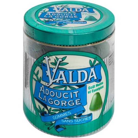 VALDA GOM S/SUC MENT/EUCAL 140G — Pharmacie Jean Médecin