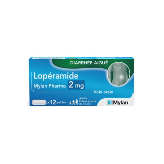 LOPERAMIDE 2MG VTS CONS GELULE 12 — Pharmacie Comedie
