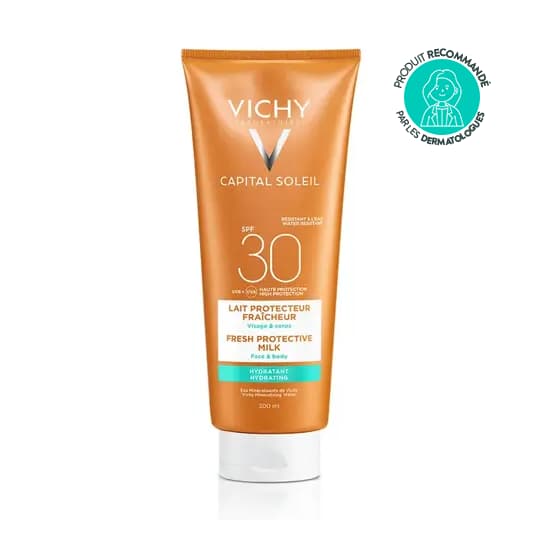 Vichy capital soleil lait spf30 visage et corps 300 ml — pharmacie confluence ivry
