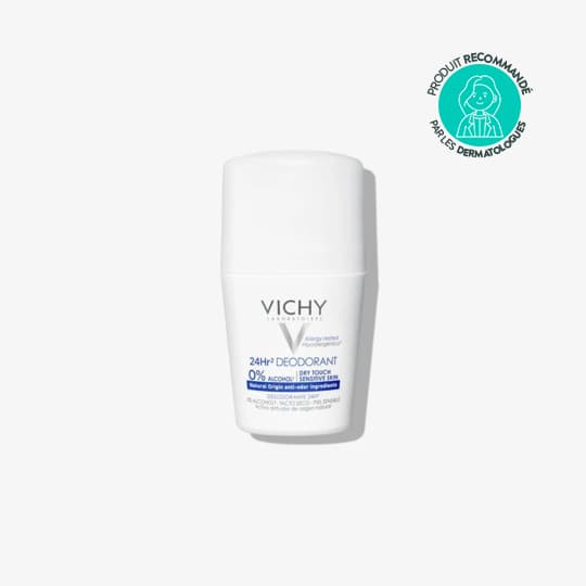 Vichy déodorant 24h sans sels d'aluminium 40 ml — Pharmacie Pharmagreen Boucicaut