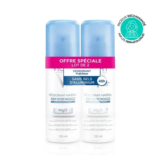 VICHY DEO S/ALU MIN 48H SPR125MLX2 — Pharmacie Fontaine Tours