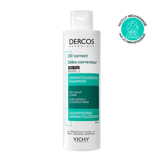 DERCOS SH SEBO-CORRECTEUR 200ML