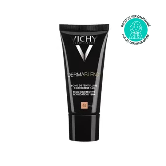 VICHY DERMABLEND FLUID 45 GOLD30ML — Pharmacie Boetie