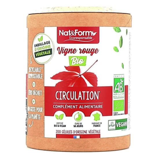 NAT&FORM ECO VIGNE RGE BIO GELU200 — Pharmacie des Chalâtres