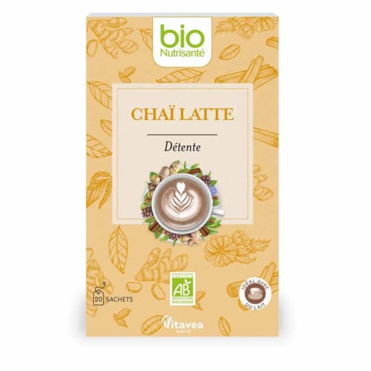 BIONUTRI THE CHAI LATTE SACH 20 — Pharmacie du Soleil Elsie Santé