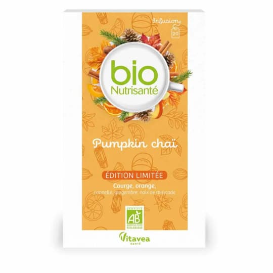 BIONUTRI INF PUMPKIN CHAI SACH20 — Pharmacie du Grand Vitrolles
