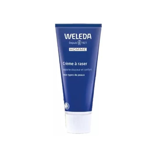 Weleda Soins Hommes Crème à Raser Adoucissante, 75ml — Pharmacie Centrale Gallieni