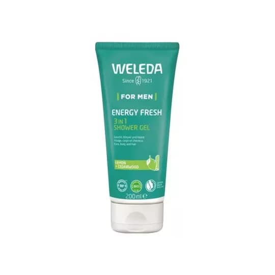WELEDA HOM GEL DCH ENERGY 200ML — Pharmacie Lafayette Daloy