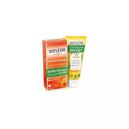 WELEDA HLE MASSAG ARNICA 200ML+OFF