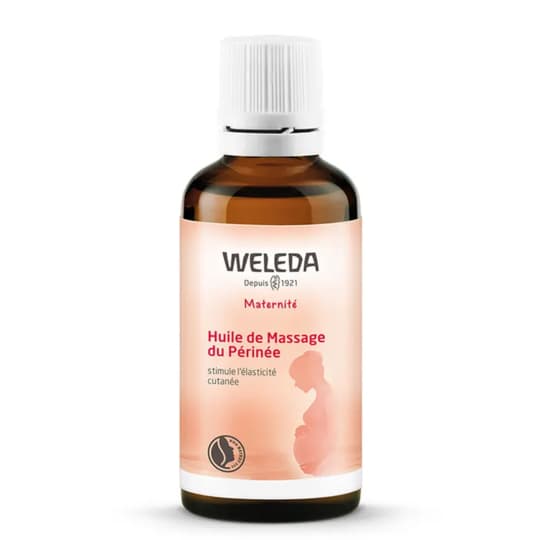 Weleda Maternite Huile de massage du Perinee flacon 50 ml — Pharmacie Pharmavance Richard Lenoir