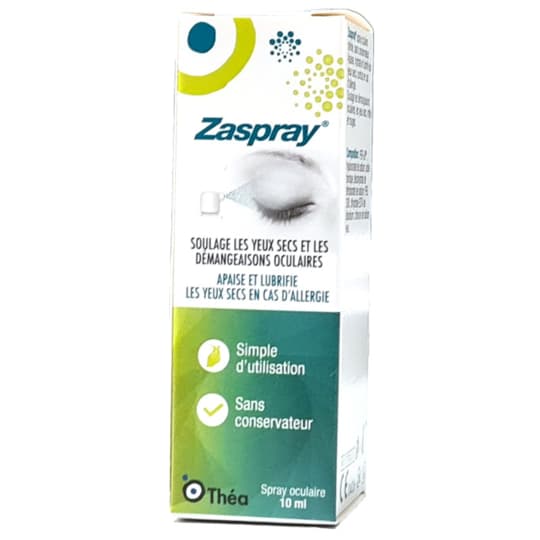 ZASPRAY SPR OCCULAIRE 10ML — PHARMACIE DES CLINIQUES