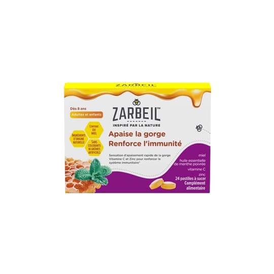 ZARBEIL GORGE & IMMUNITE PAST 24 — Pharmacie Riviera