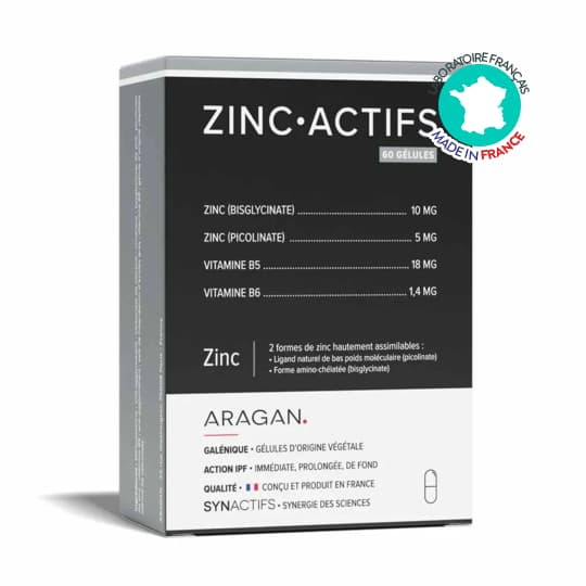 SYNACTIFS ZINCACTIFS GELUL 60 — Pharmacie Pessac Arago