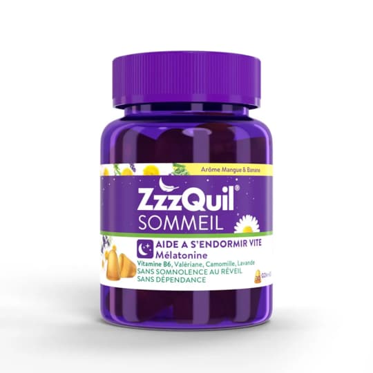 ZZZQUIL SOMMEIL MANG/BANA GOMME 30 — Pharmacie Erlon