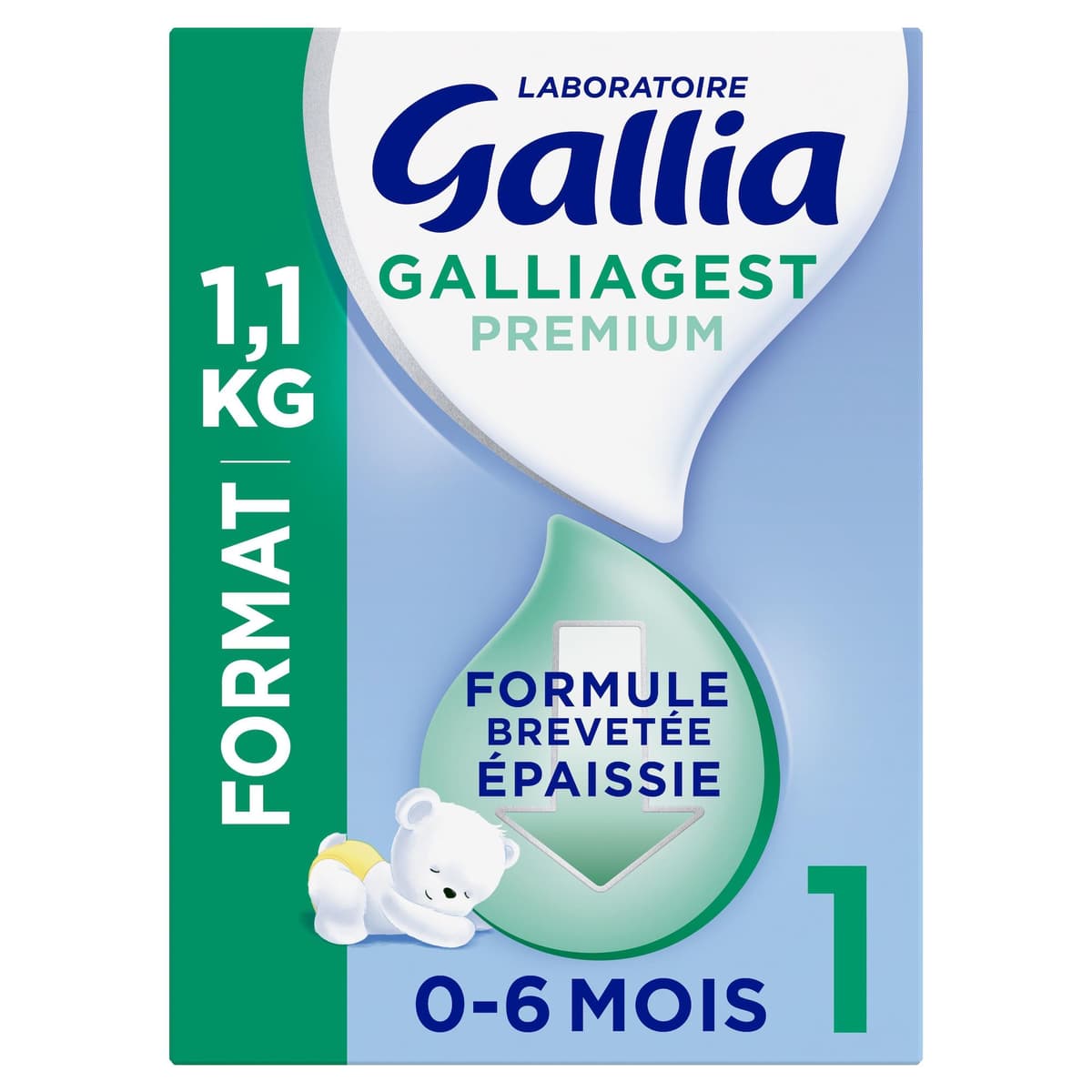GALLIAGEST PREMIUM 1 LAIT PDR1,1KG — Pharmacie du stade