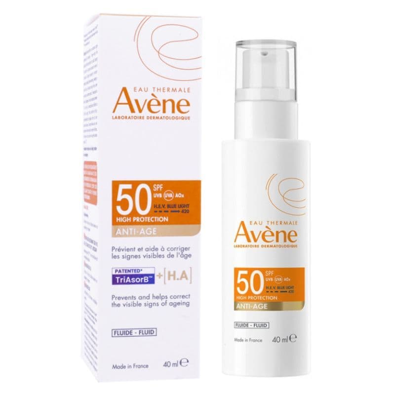 AVENE SOL SPF50 A/AGE 40ML — Pharmacie Pharmavance Ménilmontant