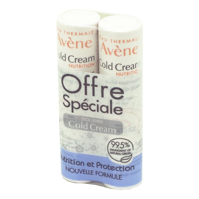 AVENE COLD CREAM STICK LEVRE 4G X2 — Pharmacie Malartic