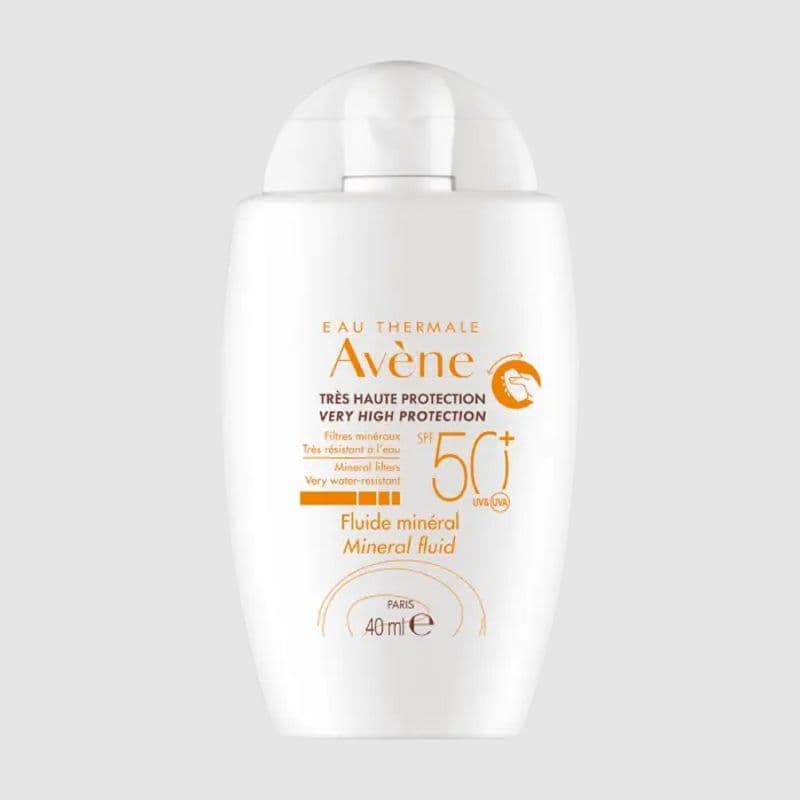 AVENE SOL SPF50+ MINERAL FLUI 40ML — Pharmacie de la Fontaine - Valenciennes