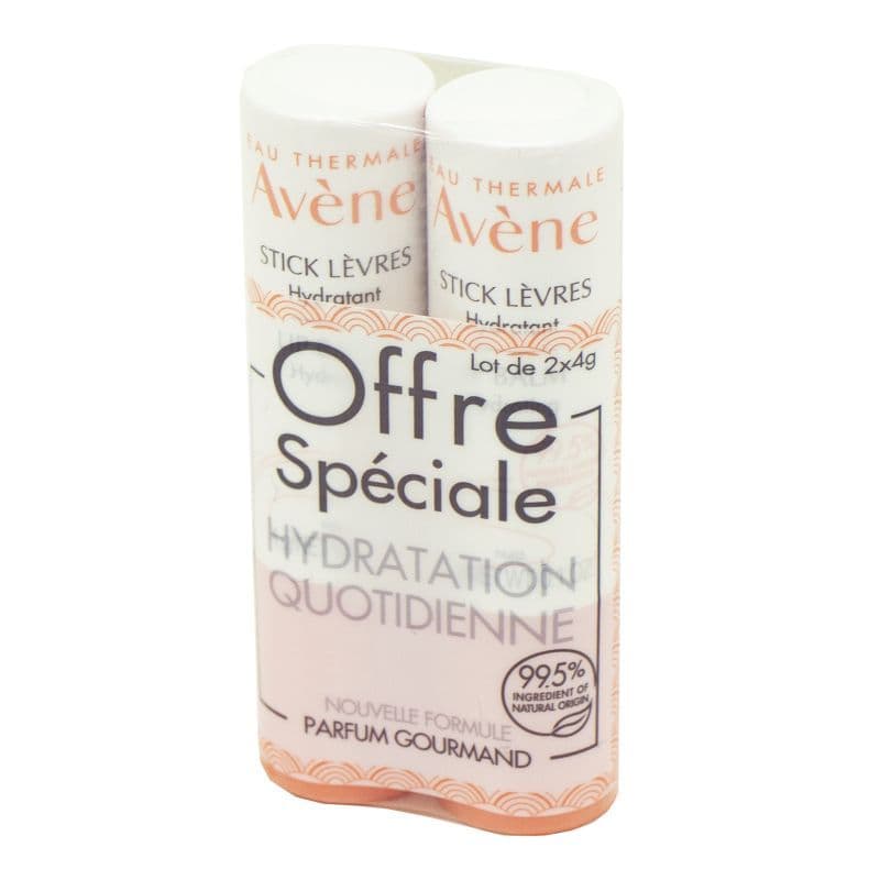 AVENE STICK LEVRE HYDRATANT 4G X2 — Grande Pharmacie Lazare Carnot 7j/7