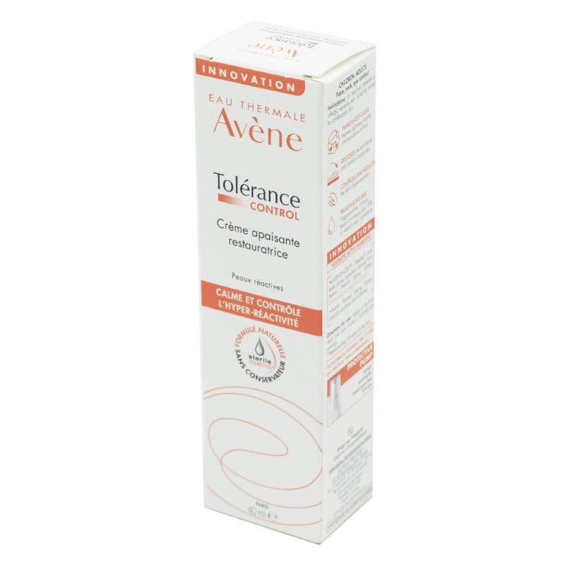 AVENE TOLERANCE CONTROL CR 40ML — pharmacie confluence ivry