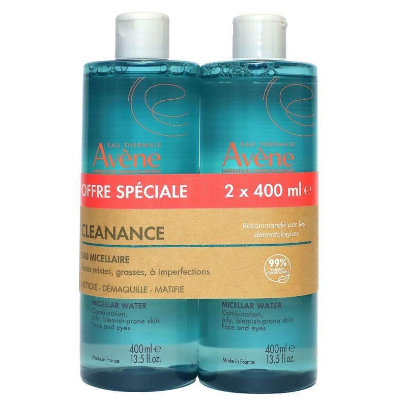 AVENE CLEANANCE EAU MICELL 400MLX2 — Pharmacie des Cascades