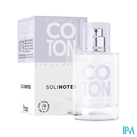 Solinotes Eau De Parfum Fleur De Coton Vaporisateur 50ml