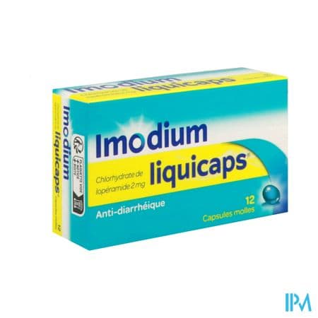 IMODIUMLIQUICAPS 2MG CAPSULES 12 — Grande Pharmacie de Grenelle