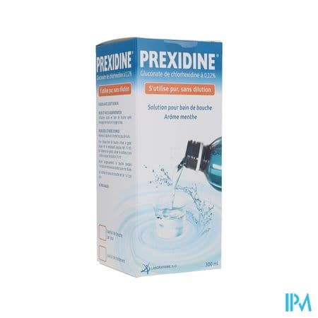 PREXIDINE 0,12% BAIN BOUCHE 300ML — Pharmacie plaisance
