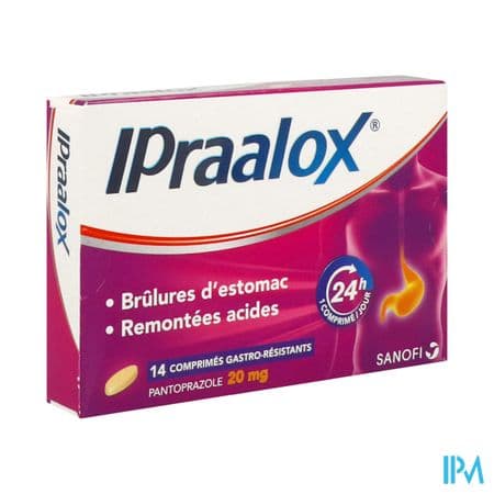 Ipraalox 20mg Comprime Gastroresistant 14