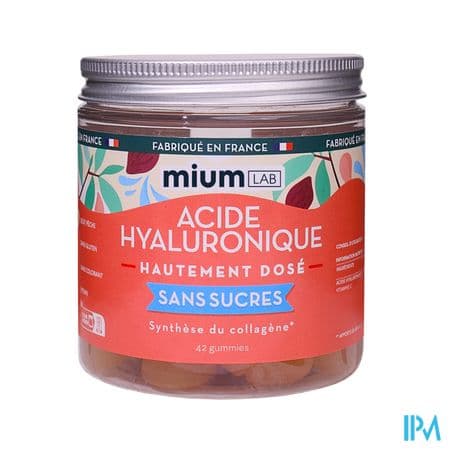 MIUMLAB S/SUC ACID HYALU GUMMIE 42