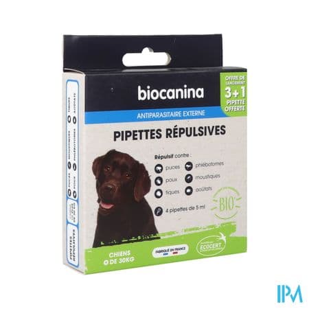BIOCANINA PIP REPULSIV GD CH BIO 4 — Grande Pharmacie des Halles Pharma