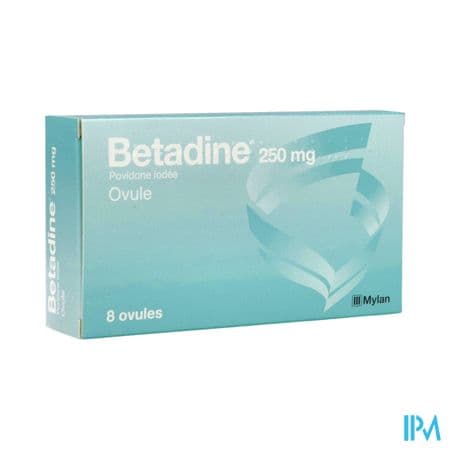 Betadine 250mg Ovule 8
