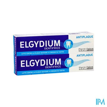 ELGYDIUM DENT ANTIPLAQUE 75MLX2