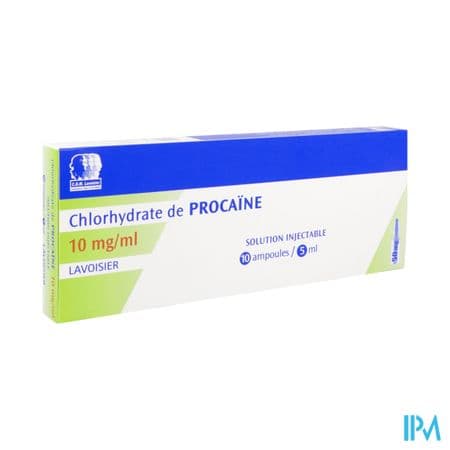 Lavoisier Procaine Chlorhydrate 1% Solution Injectable 5ml 10 — Pharmacie Anthéa - Totum Antibes