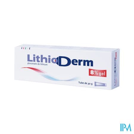 Lithioderm 8% Gel 30g — Grande Pharmacie du Centre