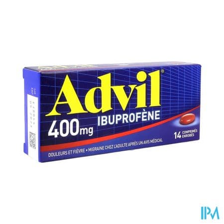ADVIL 400MG CPR 14