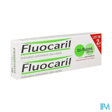 FLUOCARIL 250 BIF DENT MENTHE75ML2