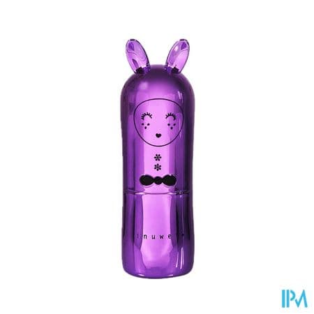 Inuwet Baume A Levres Edition Metallique Violet Cassis 3g5