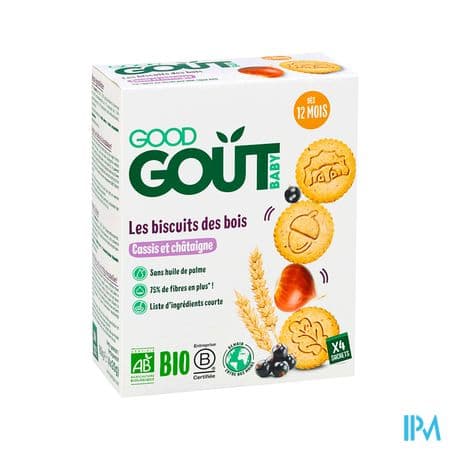 Good Gout Baby Biscuit Des Bois 80g