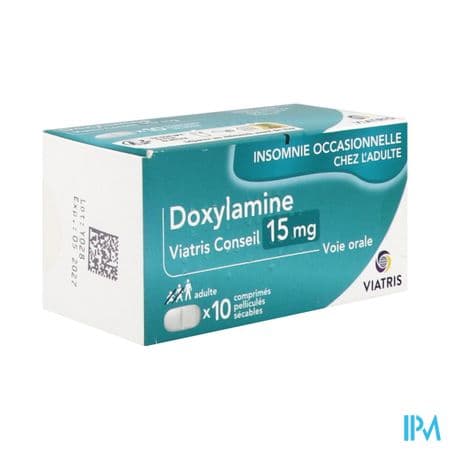 Doxylamine Viatris Conseil 15mg Comprime Secable 10 — Pharmacie Roquette Arles by Nexum