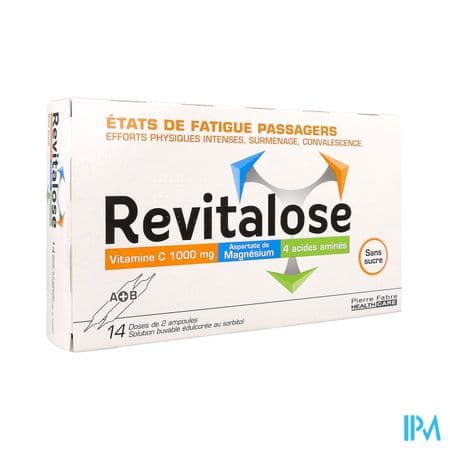 REVITALOSE AMP BUV S/S 5ML 14